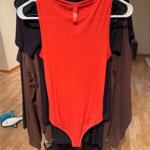 SKIMS Red Bodysuit